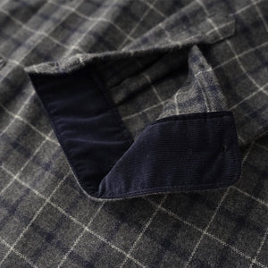 WOOL LOOSE FIT R/C SHT