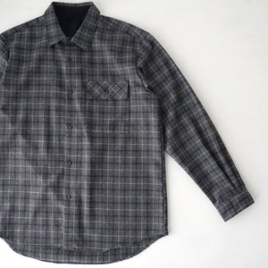 WOOL LOOSE FIT R/C SHT