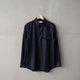 WOOL LOOSE FIT R/C SHT