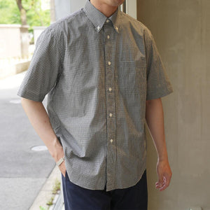 BROAD GINGHAM S/S BD SHT