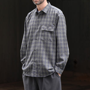 WOOL LOOSE FIT R/C SHT