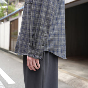 WOOL LOOSE FIT R/C SHT
