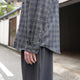 WOOL LOOSE FIT R/C SHT