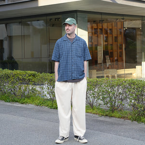 C/S LAWN S/S OPEN COLLAR SHIRTS – MANUAL ALPHABET ONLINE STORE