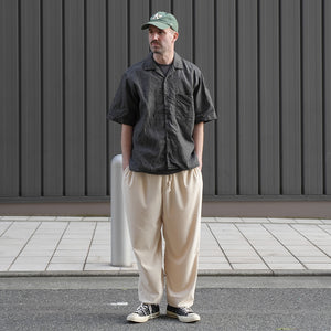 ムスターファ様　オーダー分 6oz DENIM S/S OPEN COLLAR SHIRTS – MANUAL ALPHABET ONLINE STORE