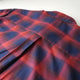 C/R OMBRE CHECK OVER SHIRTS