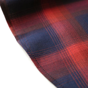 C/R OMBRE CHECK OVER SHIRTS