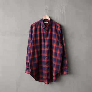 C/R OMBRE CHECK OVER SHIRTS