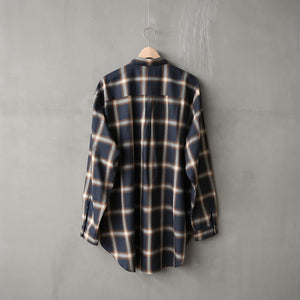 C/R OMBRE CHECK OVER SHIRTS