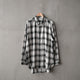 C/R OMBRE CHECK OVER SHIRTS