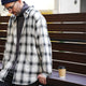 C/R OMBRE CHECK OVER SHIRTS