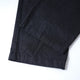 12oz BLACK DENIM EASY WIDE PANTS