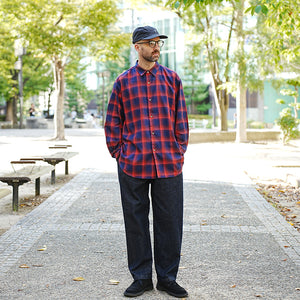 C/R OMBRE CHECK OVER SHIRTS