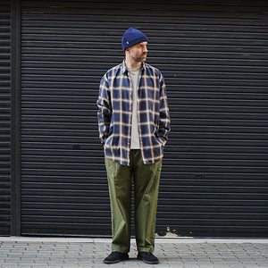 C/R OMBRE CHECK OVER SHIRTS