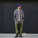 C/R OMBRE CHECK OVER SHIRTS