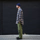 C/R OMBRE CHECK OVER SHIRTS