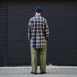 C/R OMBRE CHECK OVER SHIRTS
