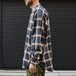 C/R OMBRE CHECK OVER SHIRTS