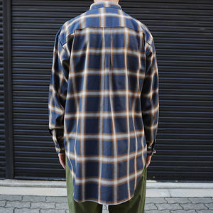 C/R OMBRE CHECK OVER SHIRTS