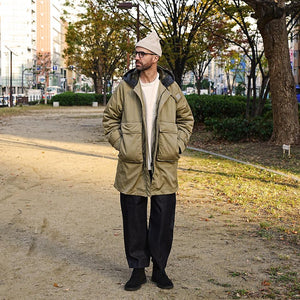 NANGA×MANUAL ALPHABET CITY SLICKER DOWN COAT