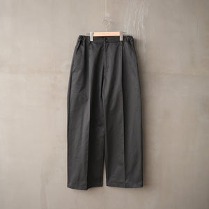 CHINO ONE TUCK BUGGY PANTS – MANUAL ALPHABET ONLINE STORE