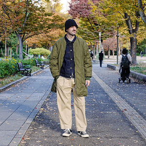 【再入荷】NANGA×MANUAL ALPHABET  FTQ REVERSE DOWN COAT