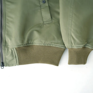 Noir MA-1 FLIGHT JACKET