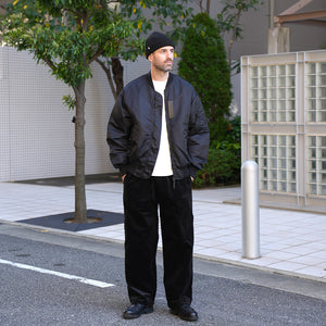 Noir MA-1 FLIGHT JACKET