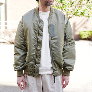 Noir MA-1 FLIGHT JACKET