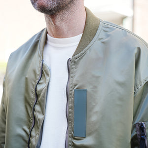 Noir MA-1 FLIGHT JACKET