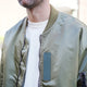 Noir MA-1 FLIGHT JACKET