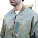 Noir MA-1 FLIGHT JACKET