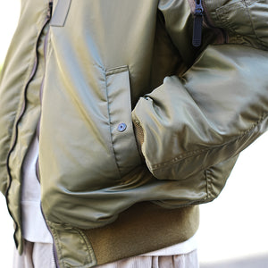 Noir MA-1 FLIGHT JACKET