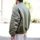 Noir MA-1 FLIGHT JACKET