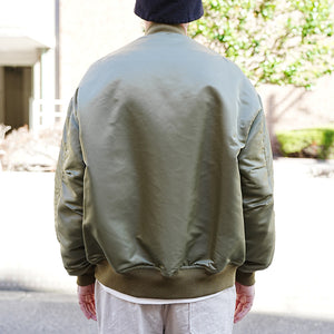 Noir MA-1 FLIGHT JACKET