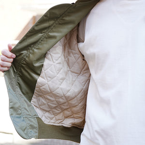 Noir MA-1 FLIGHT JACKET