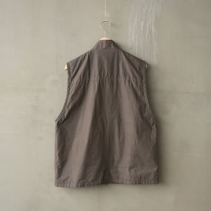 O/D TYPEWRITER ZIP UP VEST