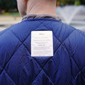 【再入荷】NANGA×MANUAL ALPHABET  FTQ REVERSE DOWN COAT