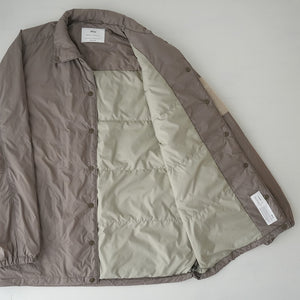 NANGA×MANUAL ALPHABET  EQUIPMENT DOWN SNAP SHT