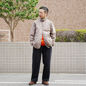NANGA×MANUAL ALPHABET  EQUIPMENT DOWN SNAP SHT