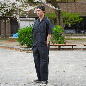 GREYカラー追加入荷】T/W/R TROPICAL S/S OPEN COLLAR SHIRTS – MANUAL