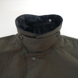 NYLON OX BAL COLLAR HALF COAT