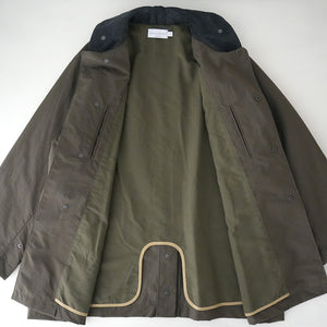 NYLON OX BAL COLLAR HALF COAT