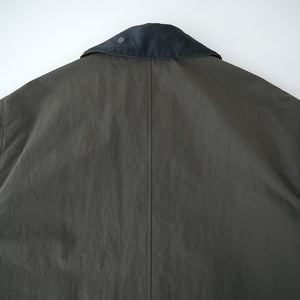 NYLON OX BAL COLLAR HALF COAT