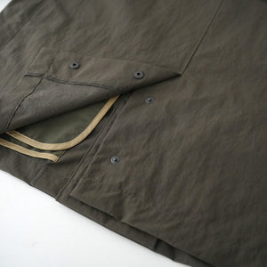 NYLON OX BAL COLLAR HALF COAT