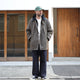 NYLON OX BAL COLLAR HALF COAT