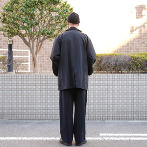 NYLON OX BAL COLLAR HALF COAT