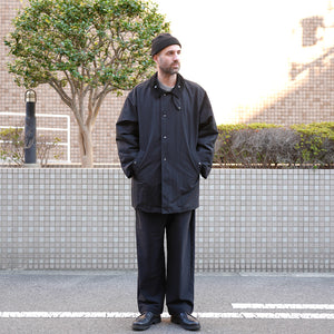 NYLON OX BAL COLLAR HALF COAT