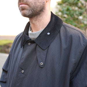 NYLON OX BAL COLLAR HALF COAT