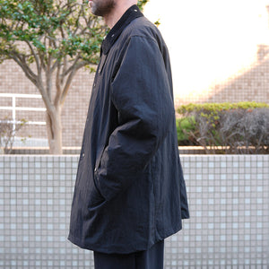 NYLON OX BAL COLLAR HALF COAT